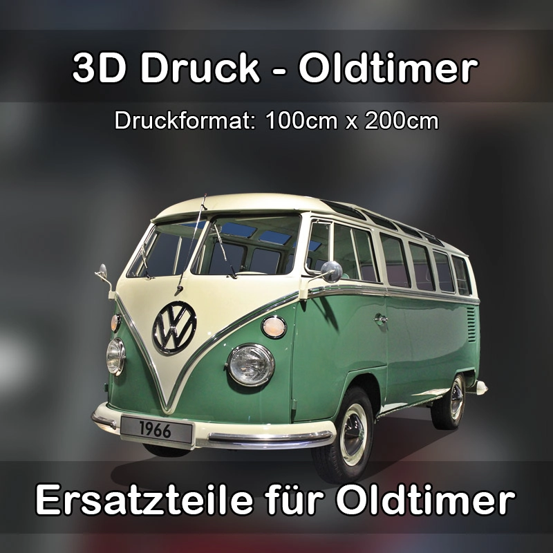 Großformat 3D Druck für Oldtimer Restauration in Burgberg im Allgäu 