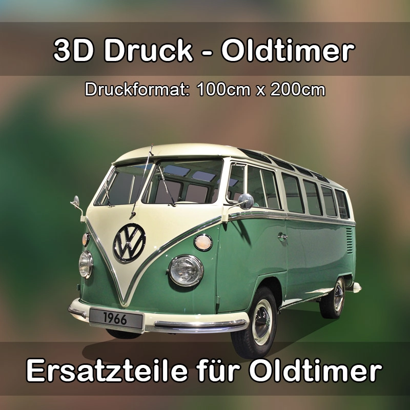 Großformat 3D Druck für Oldtimer Restauration in Burghaun 