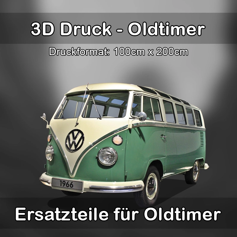 Großformat 3D Druck für Oldtimer Restauration in Burghausen 