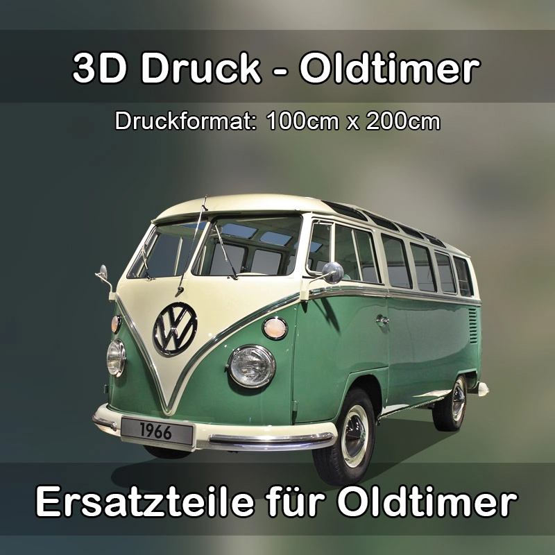 Großformat 3D Druck für Oldtimer Restauration in Burgkirchen an der Alz 