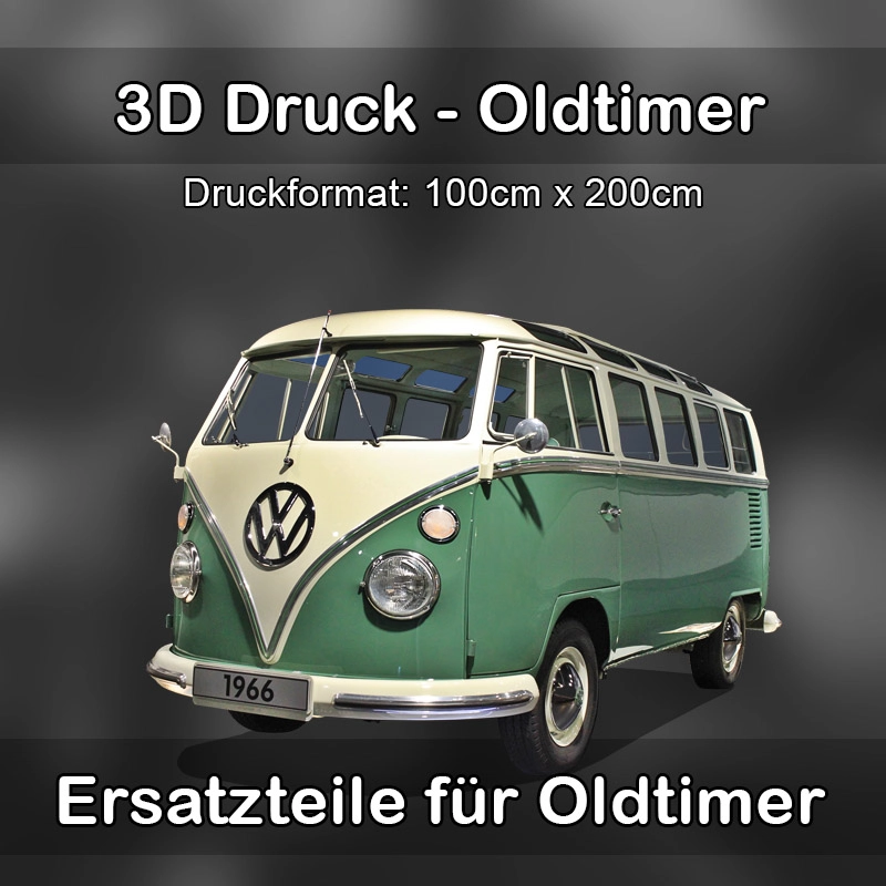 Großformat 3D Druck für Oldtimer Restauration in Burgoberbach 