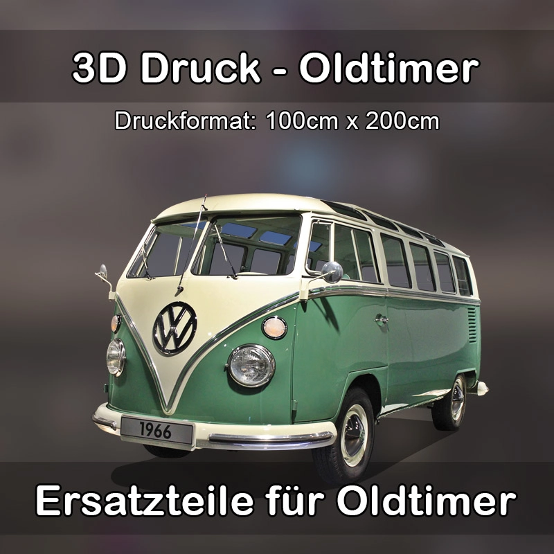 Großformat 3D Druck für Oldtimer Restauration in Burgrieden 