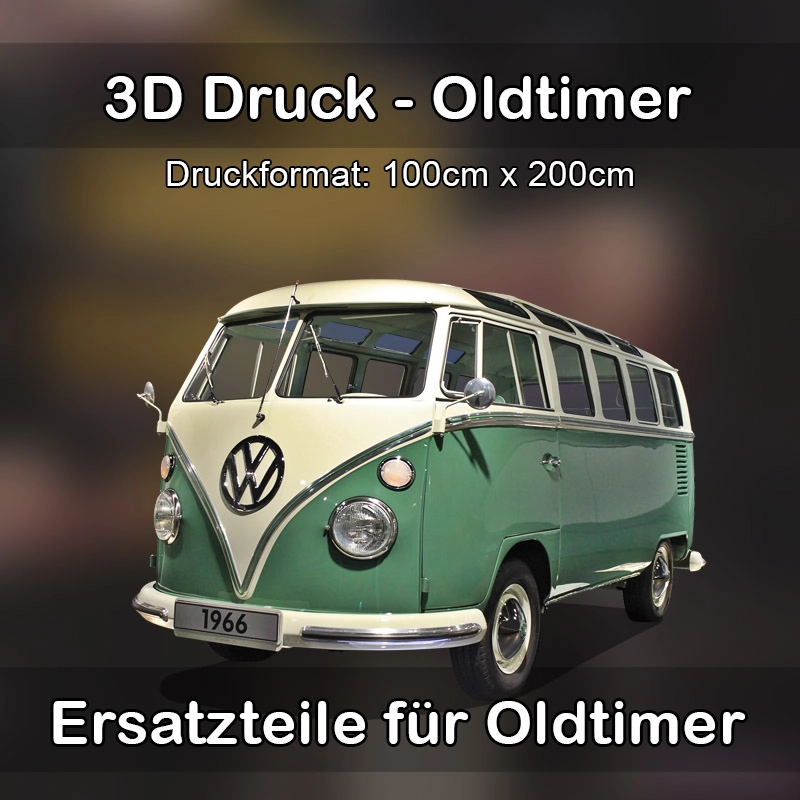 Großformat 3D Druck für Oldtimer Restauration in Burgstädt 