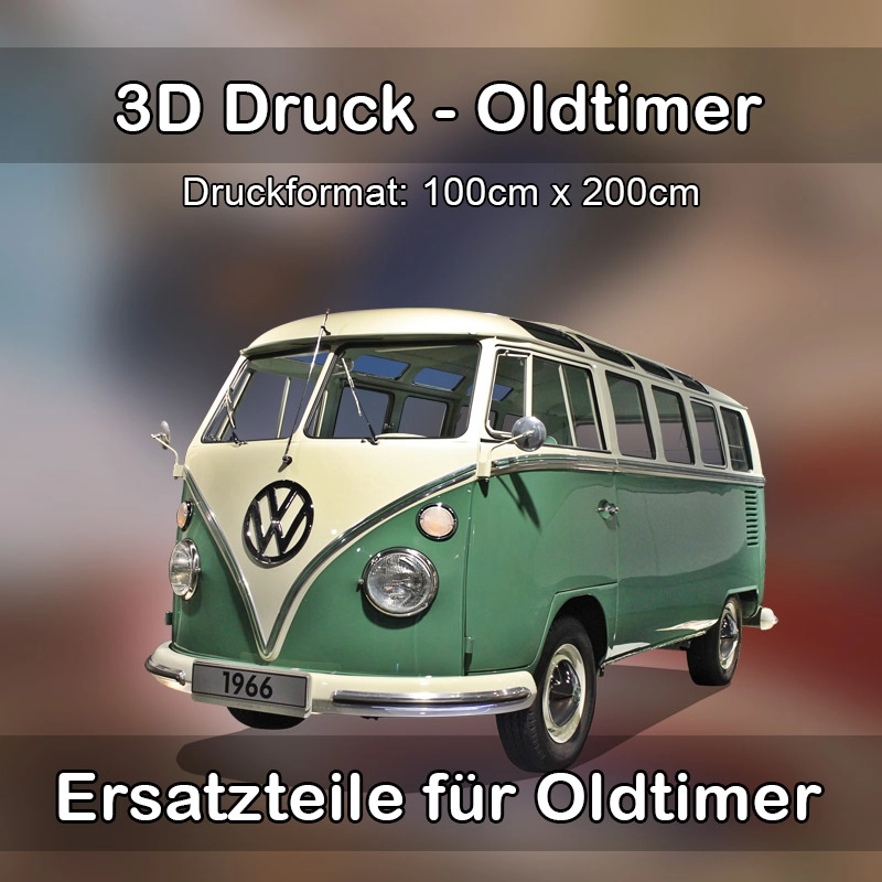 Großformat 3D Druck für Oldtimer Restauration in Burgwald 