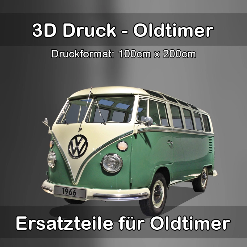 Großformat 3D Druck für Oldtimer Restauration in Burkardroth 