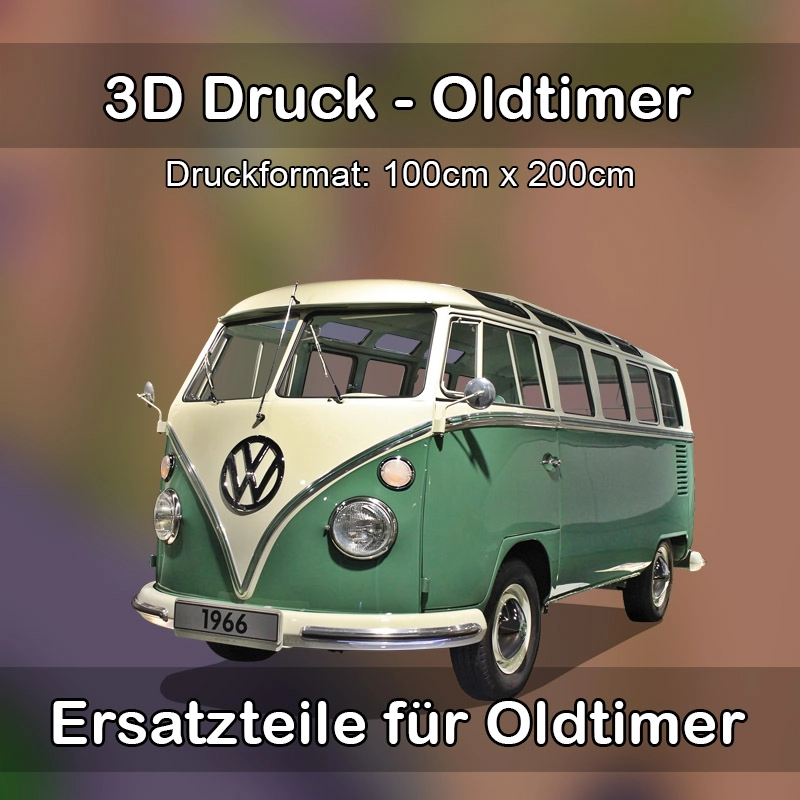 Großformat 3D Druck für Oldtimer Restauration in Burkhardtsdorf 
