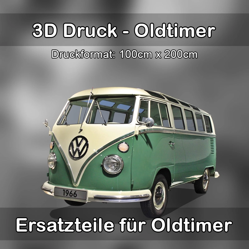 Großformat 3D Druck für Oldtimer Restauration in Burtenbach 