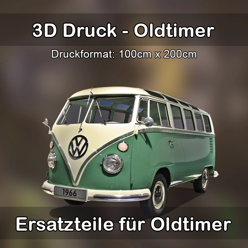 Großformat 3D Druck für Oldtimer Restauration in Buttenheim 