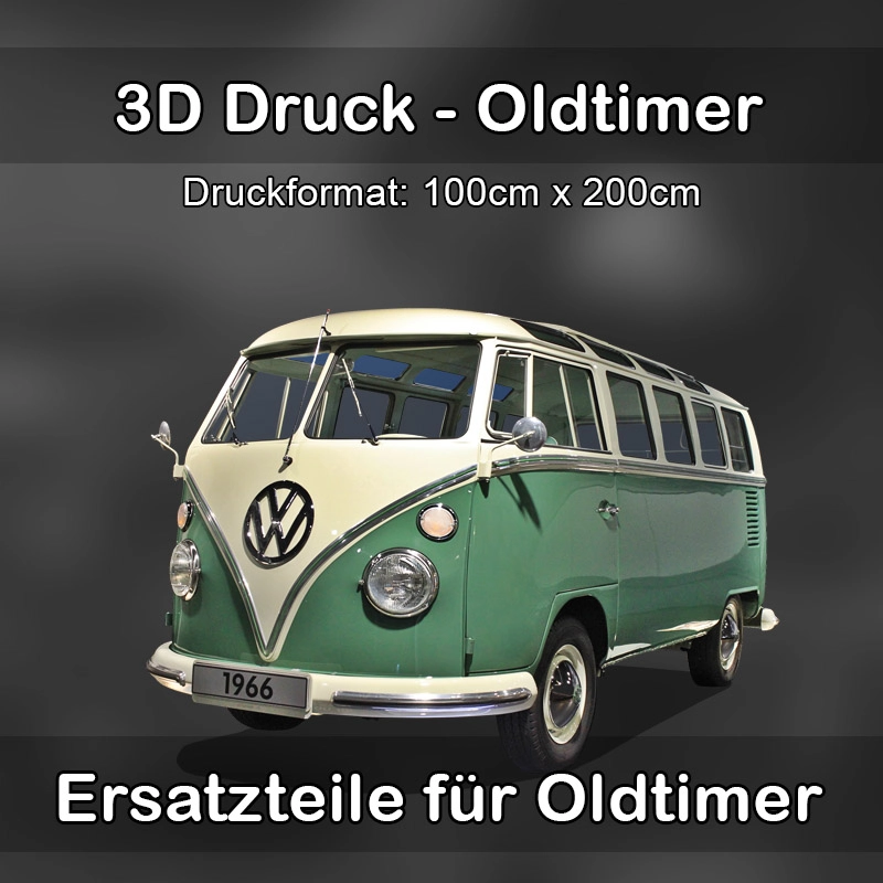 Großformat 3D Druck für Oldtimer Restauration in Buttstädt 