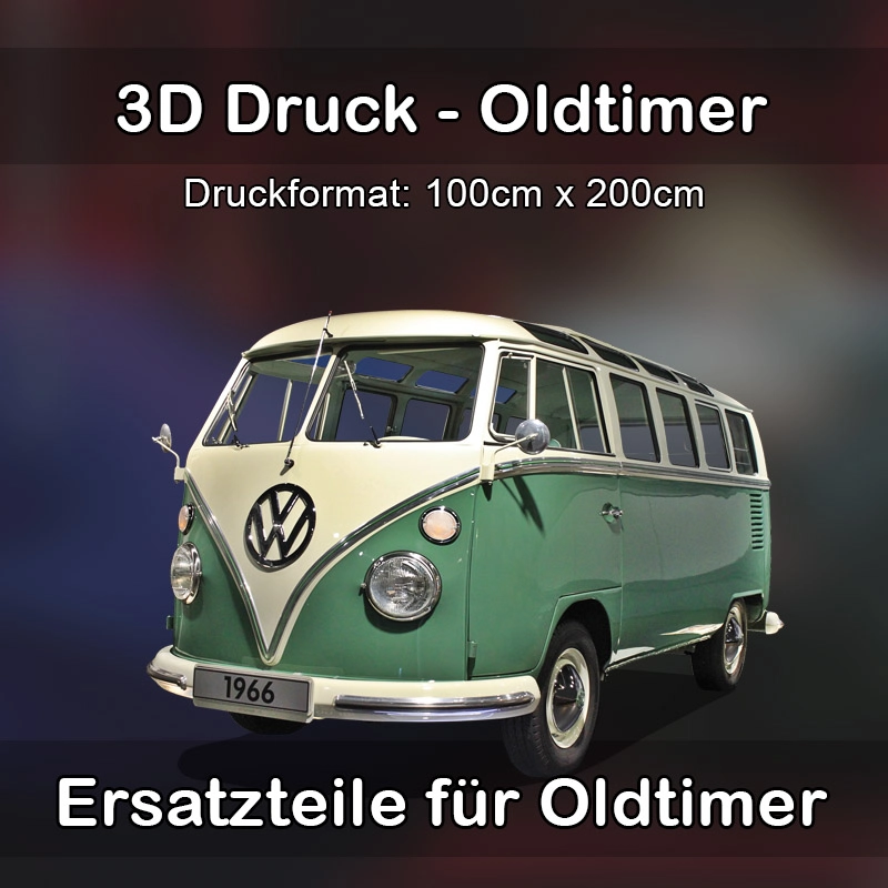 Großformat 3D Druck für Oldtimer Restauration in Buxtehude 