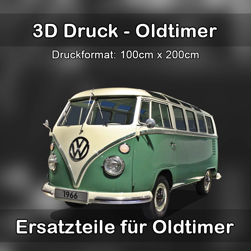 Großformat 3D Druck für Oldtimer Restauration in Celle 