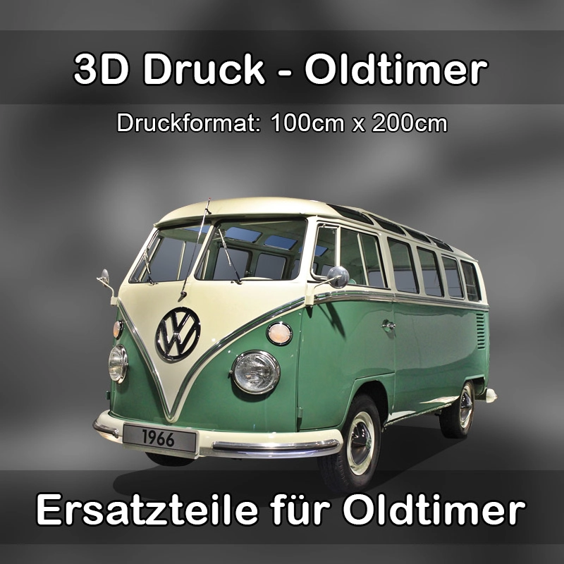 Großformat 3D Druck für Oldtimer Restauration in Chemnitz 