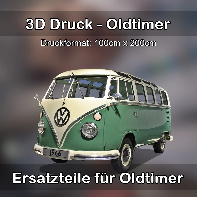 Großformat 3D Druck für Oldtimer Restauration in Clausthal-Zellerfeld 