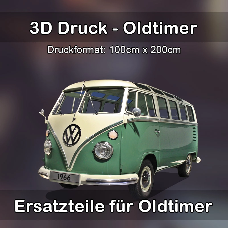 Großformat 3D Druck für Oldtimer Restauration in Cloppenburg 