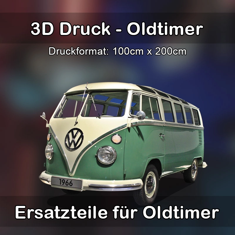 Großformat 3D Druck für Oldtimer Restauration in Colditz 