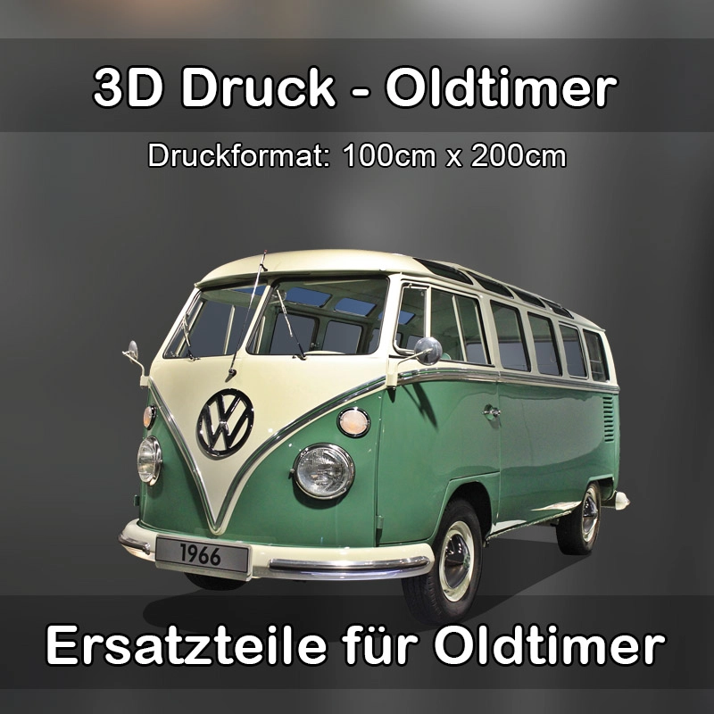 Großformat 3D Druck für Oldtimer Restauration in Cottbus 