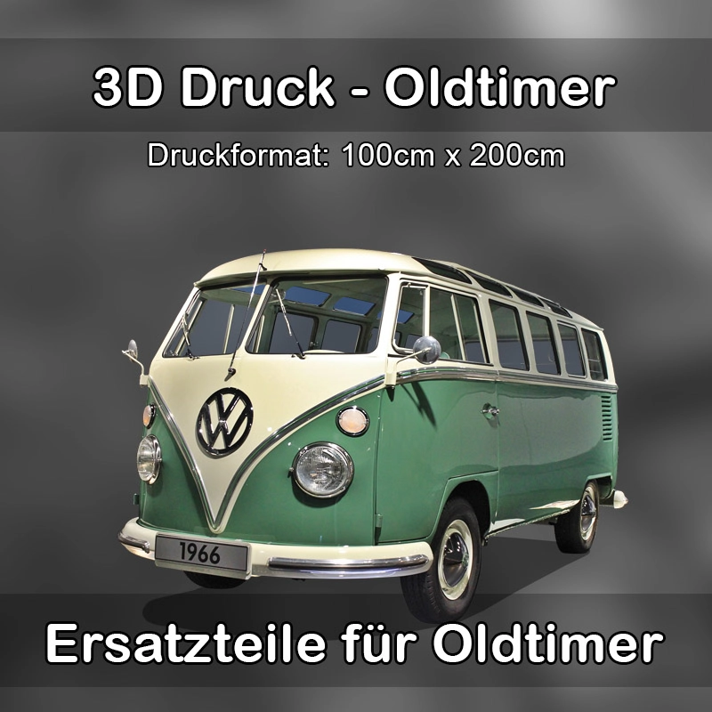 Großformat 3D Druck für Oldtimer Restauration in Crailsheim 