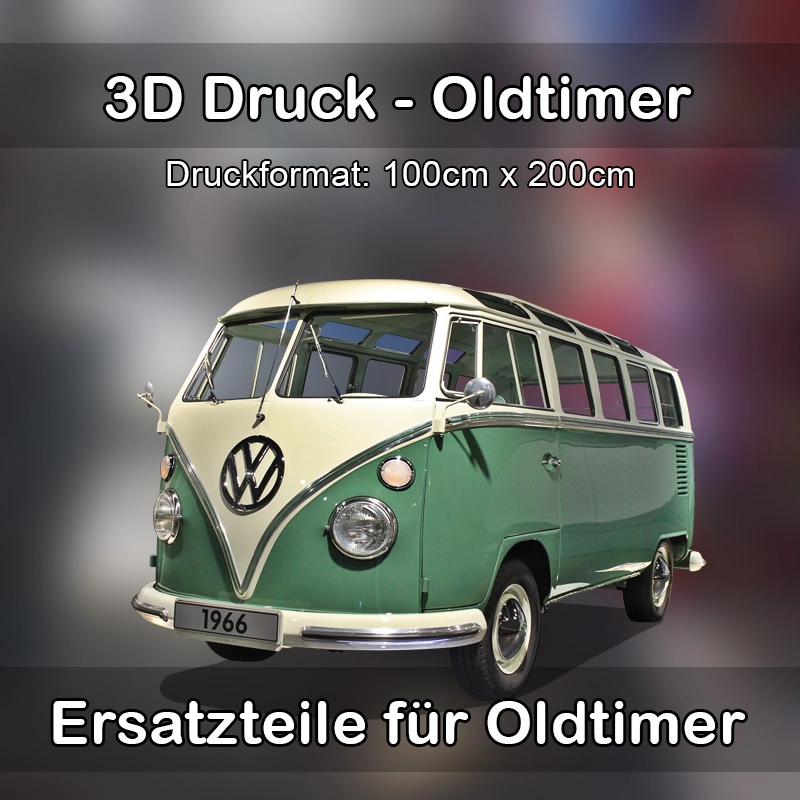 Großformat 3D Druck für Oldtimer Restauration in Cremlingen 