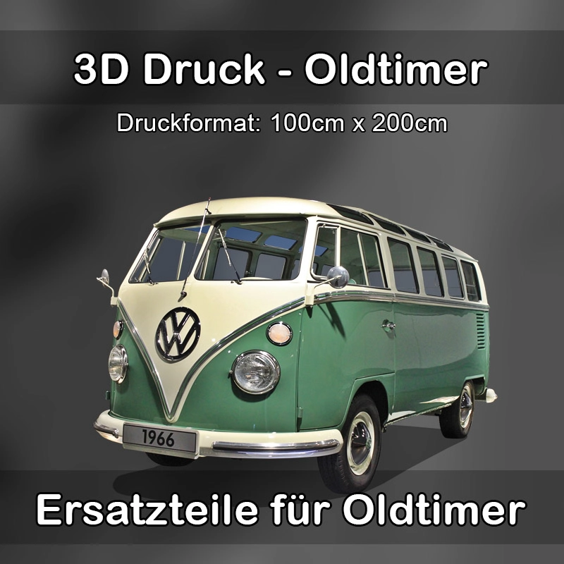 Großformat 3D Druck für Oldtimer Restauration in Crottendorf 