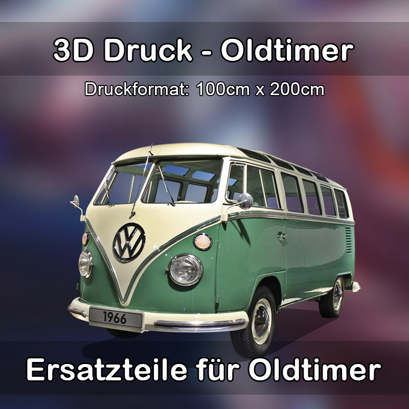 Großformat 3D Druck für Oldtimer Restauration in Dauchingen 