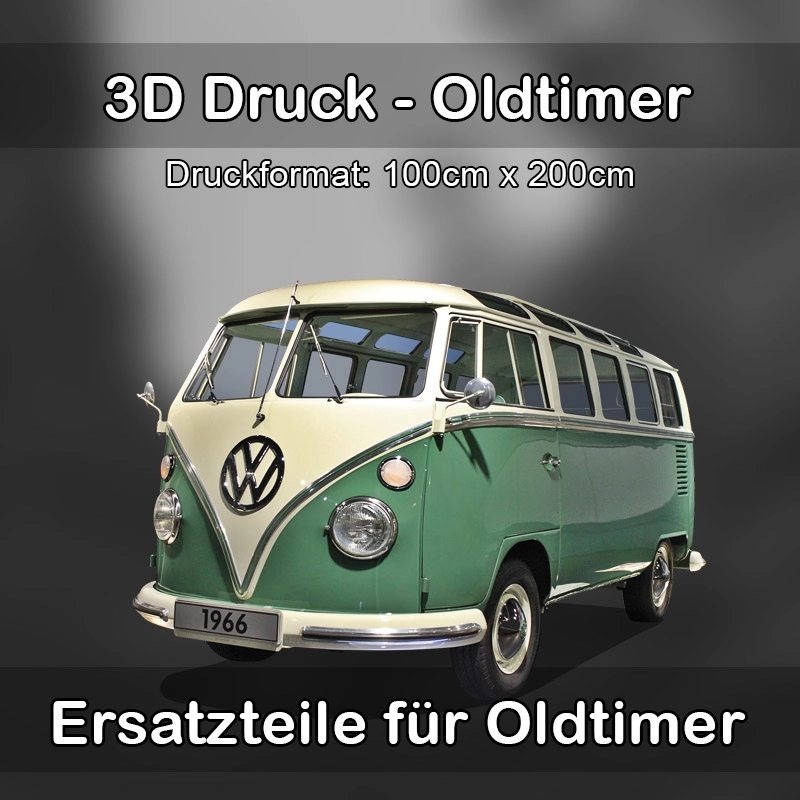 Großformat 3D Druck für Oldtimer Restauration in Deggendorf 