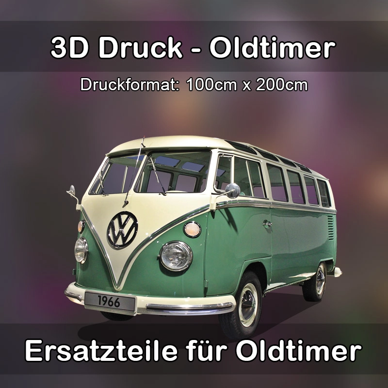 Großformat 3D Druck für Oldtimer Restauration in Deggenhausertal 
