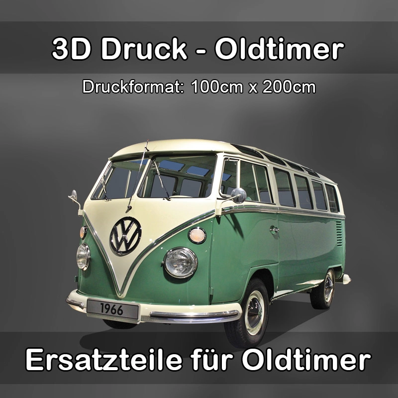 Großformat 3D Druck für Oldtimer Restauration in Deidesheim 