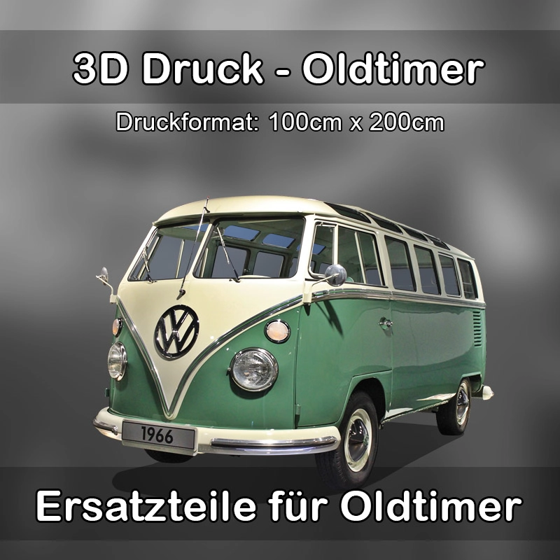 Großformat 3D Druck für Oldtimer Restauration in Deißlingen 