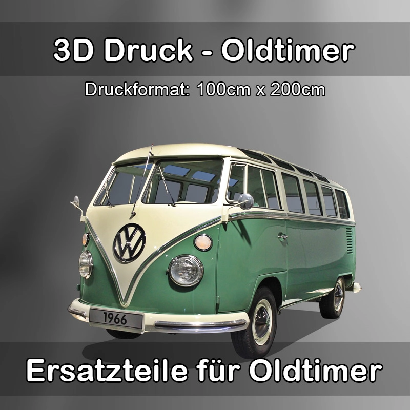 Großformat 3D Druck für Oldtimer Restauration in Deizisau 