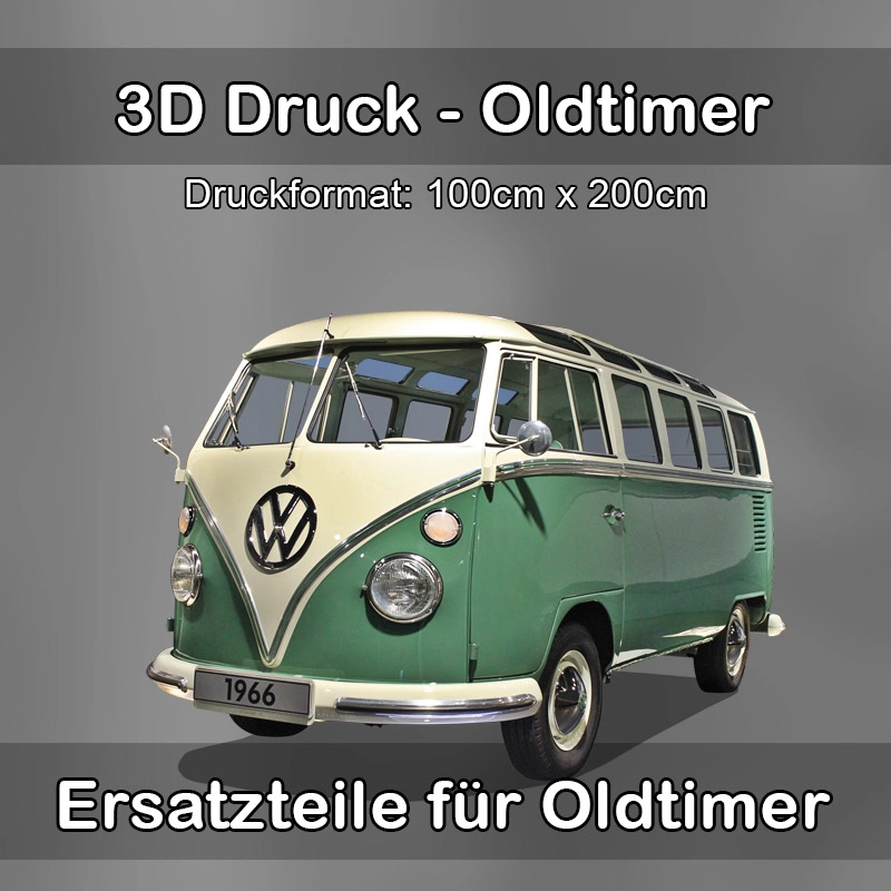 Großformat 3D Druck für Oldtimer Restauration in Delitzsch 