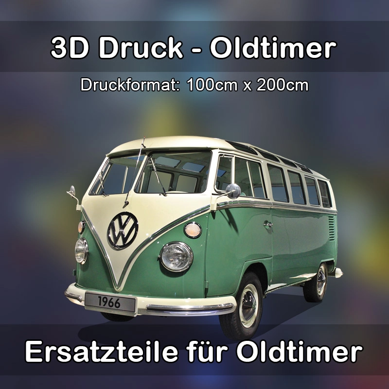 Großformat 3D Druck für Oldtimer Restauration in Denkendorf (Oberbayern) 
