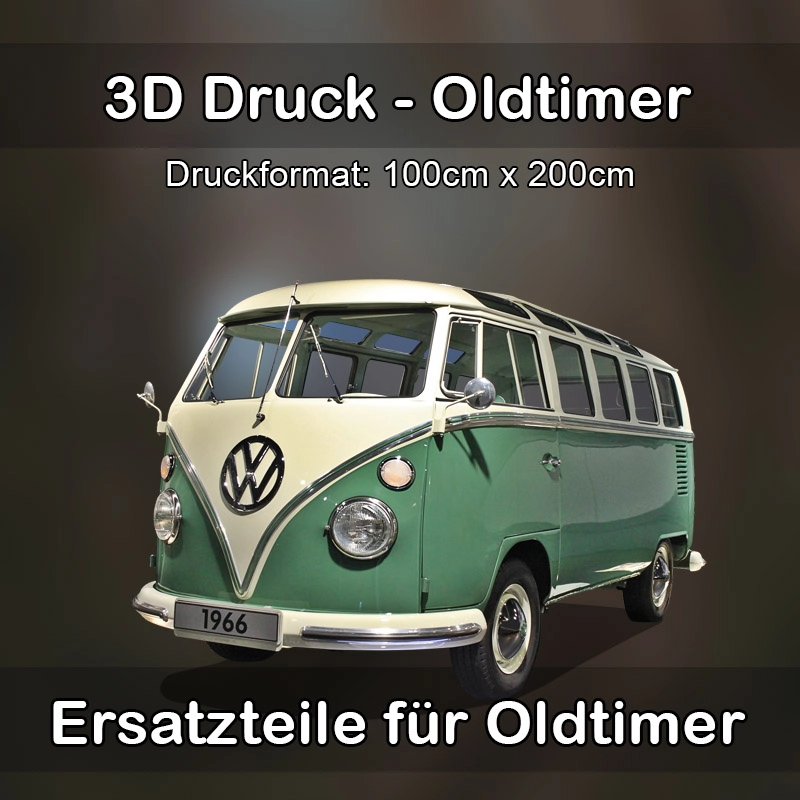 Großformat 3D Druck für Oldtimer Restauration in Dermbach 
