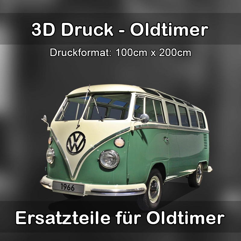 Großformat 3D Druck für Oldtimer Restauration in Dessau-Roßlau 