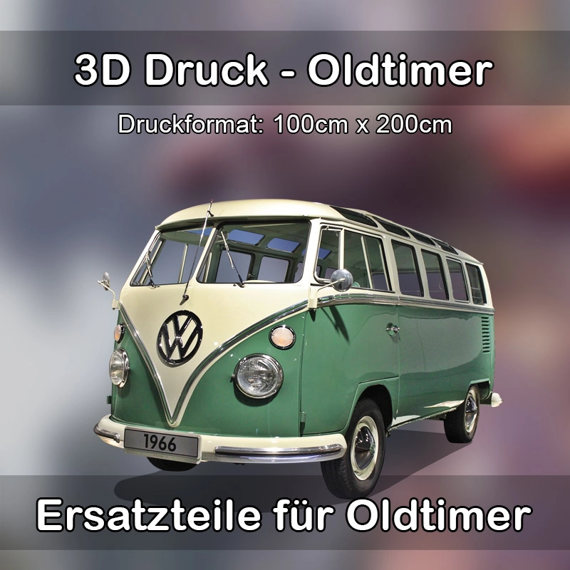 Großformat 3D Druck für Oldtimer Restauration in Dettenheim 