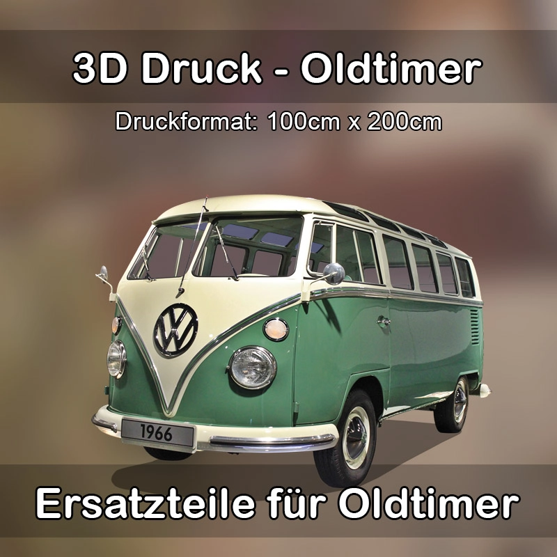 Großformat 3D Druck für Oldtimer Restauration in Dettingen unter Teck 