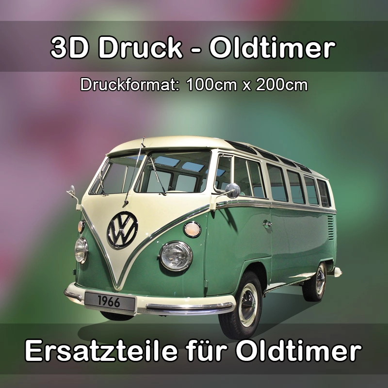Großformat 3D Druck für Oldtimer Restauration in Dieburg 