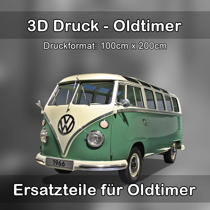 Großformat 3D Druck für Oldtimer Restauration in Diedorf (Bayern) 