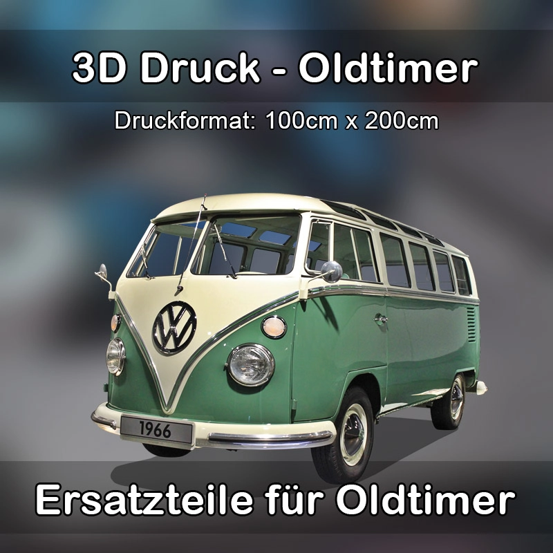 Großformat 3D Druck für Oldtimer Restauration in Diemelsee 