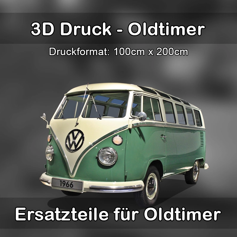 Großformat 3D Druck für Oldtimer Restauration in Diemelstadt 