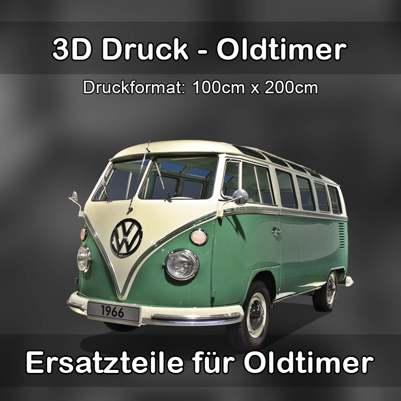 Großformat 3D Druck für Oldtimer Restauration in Dietersburg 