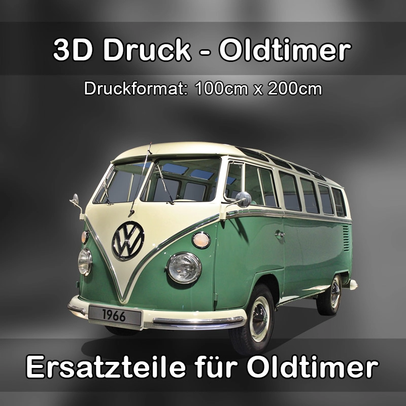Großformat 3D Druck für Oldtimer Restauration in Dietmannsried 