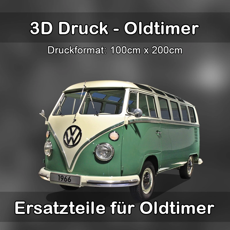 Großformat 3D Druck für Oldtimer Restauration in Dillingen an der Donau 