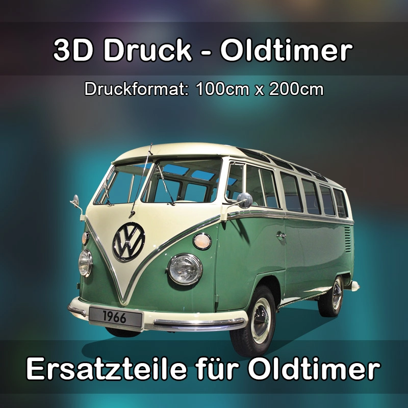 Großformat 3D Druck für Oldtimer Restauration in Dinslaken 