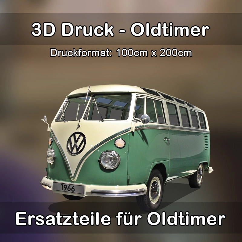 Großformat 3D Druck für Oldtimer Restauration in Dippoldiswalde 