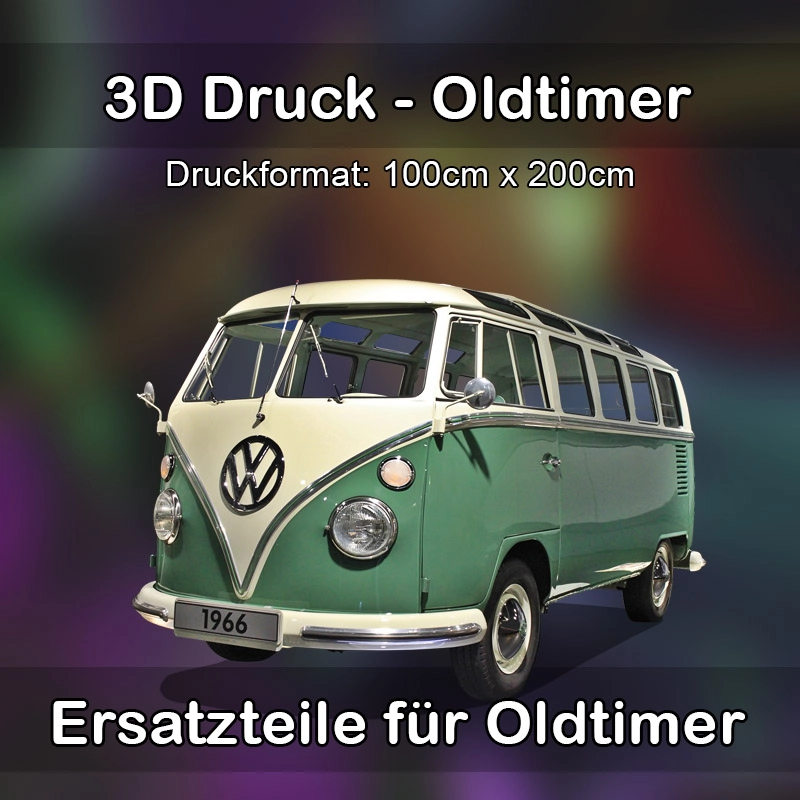 Großformat 3D Druck für Oldtimer Restauration in Dittelbrunn 