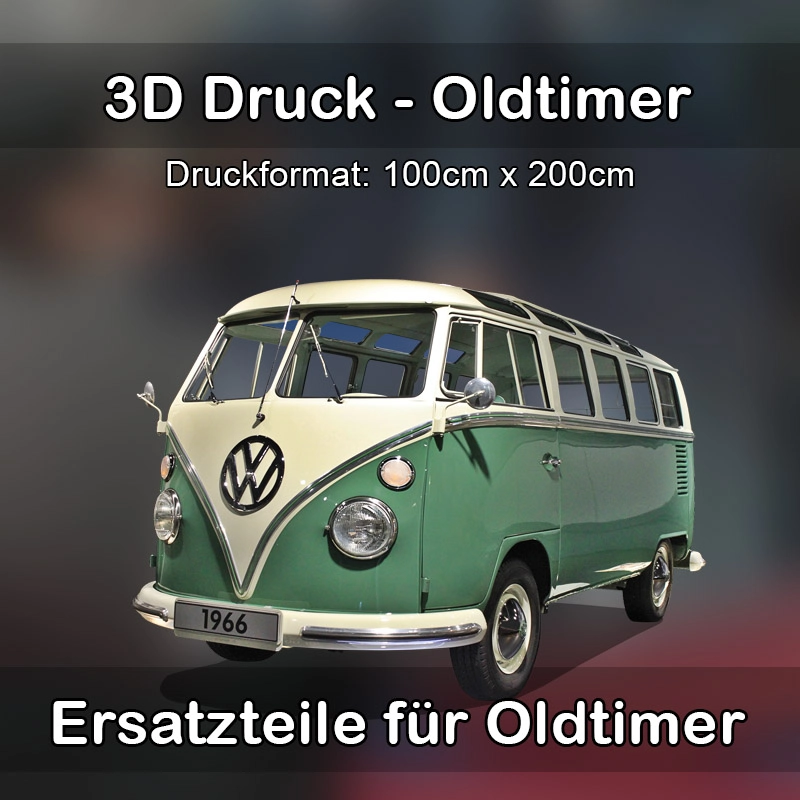 Großformat 3D Druck für Oldtimer Restauration in Ditzingen 