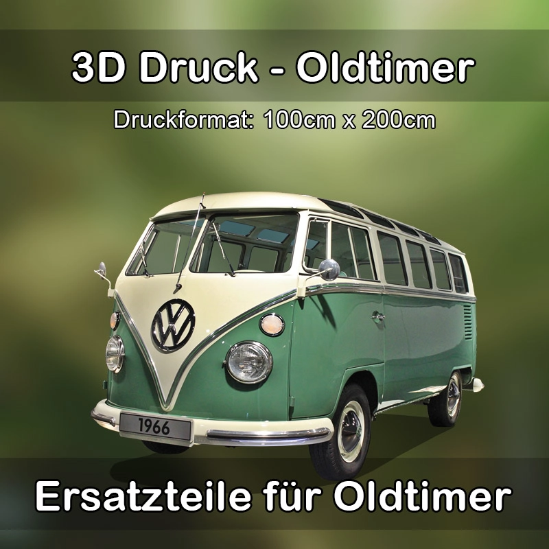 Großformat 3D Druck für Oldtimer Restauration in Döhlau 