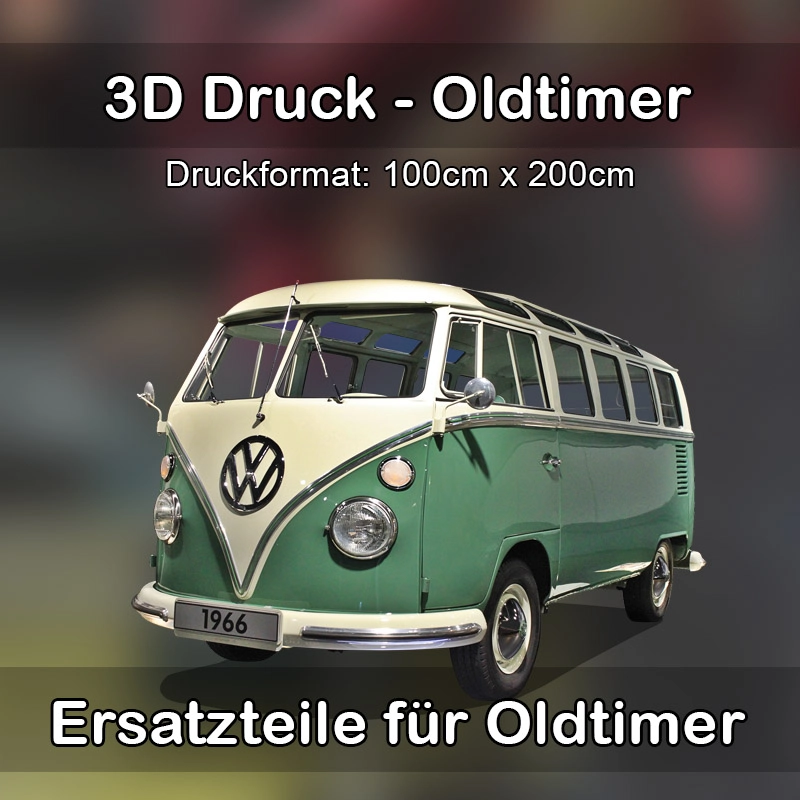 Großformat 3D Druck für Oldtimer Restauration in Dörfles-Esbach 