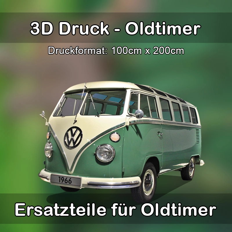 Großformat 3D Druck für Oldtimer Restauration in Dötlingen 