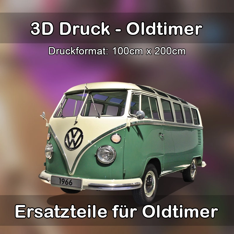 Großformat 3D Druck für Oldtimer Restauration in Donaueschingen 